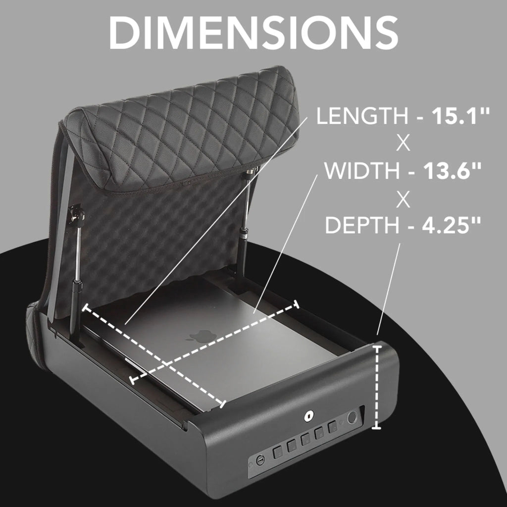 BoostedSafe Elite: Fingerprint, Key & Digital Combo