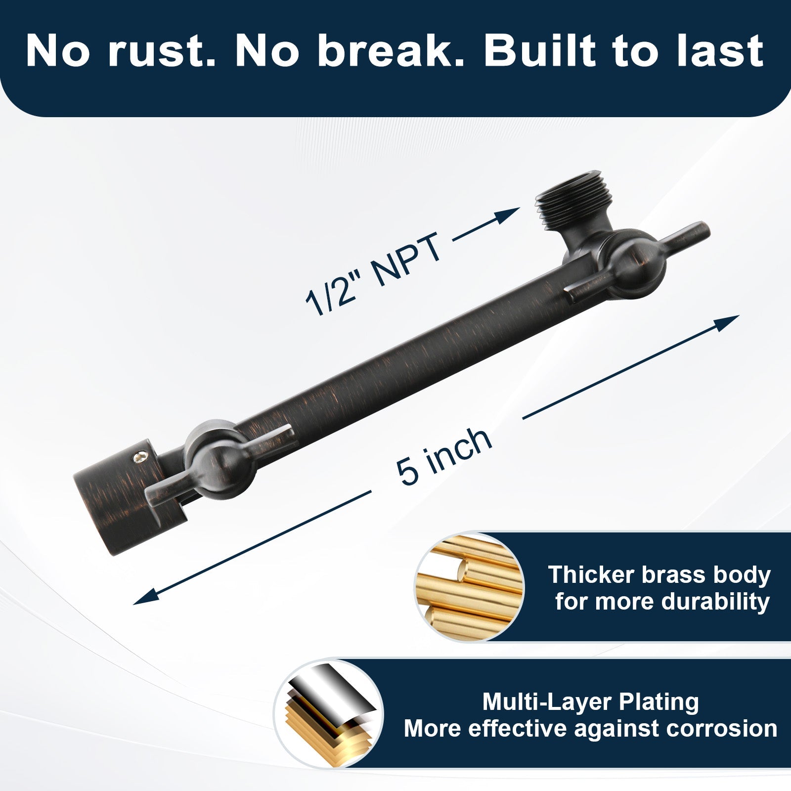 Shower Arm Extension