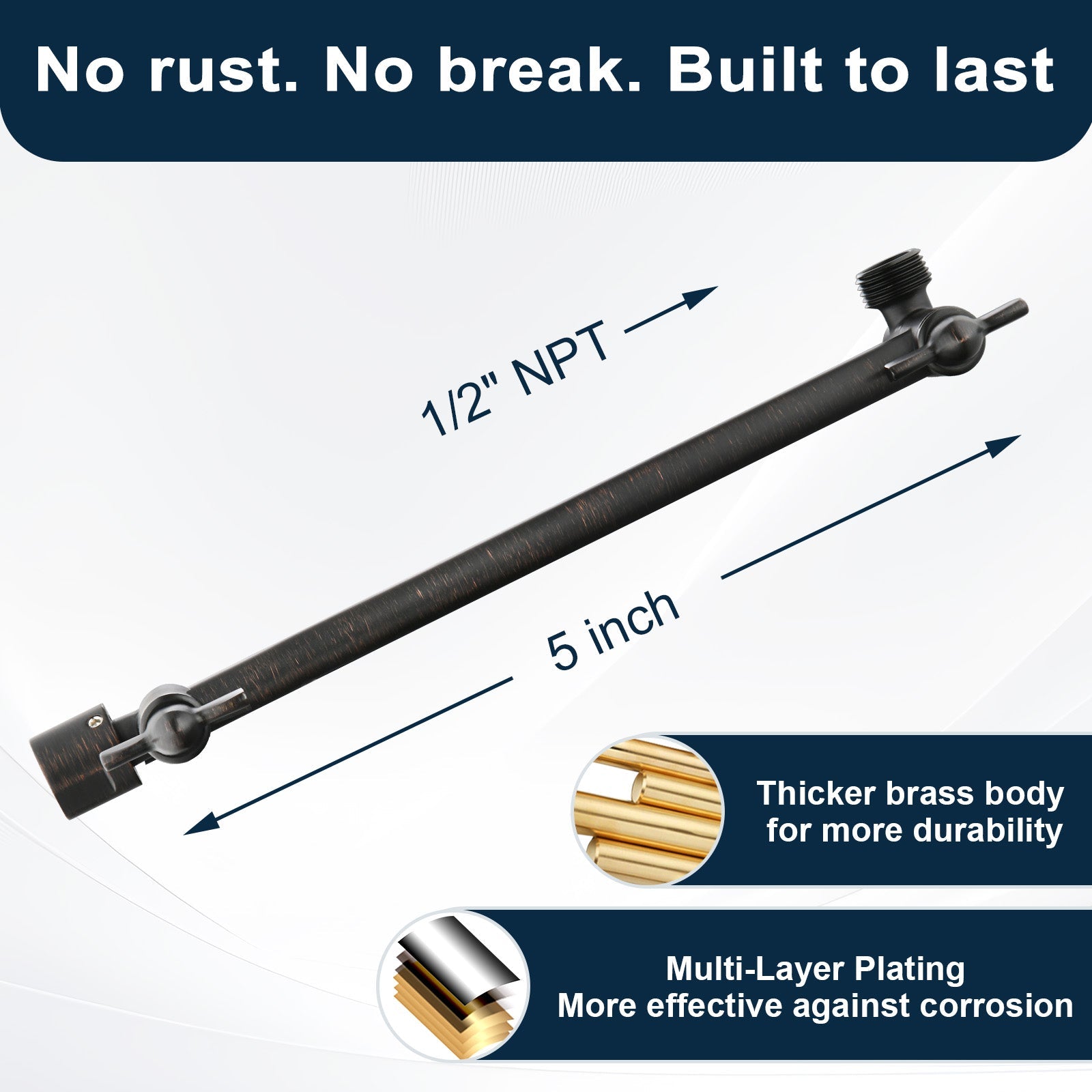 Shower Arm Extension