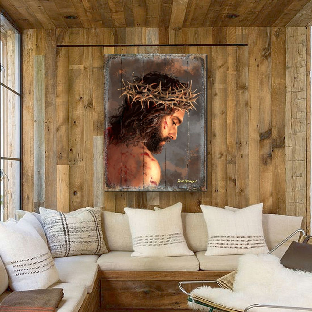 Solemn Night Jesus- Easter Spring Decor
