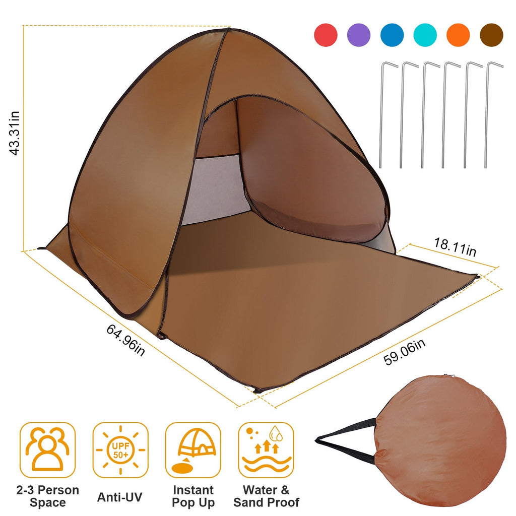 Pop Up Beach Tent