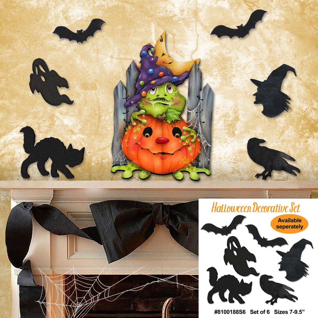 Halloween Door Deco