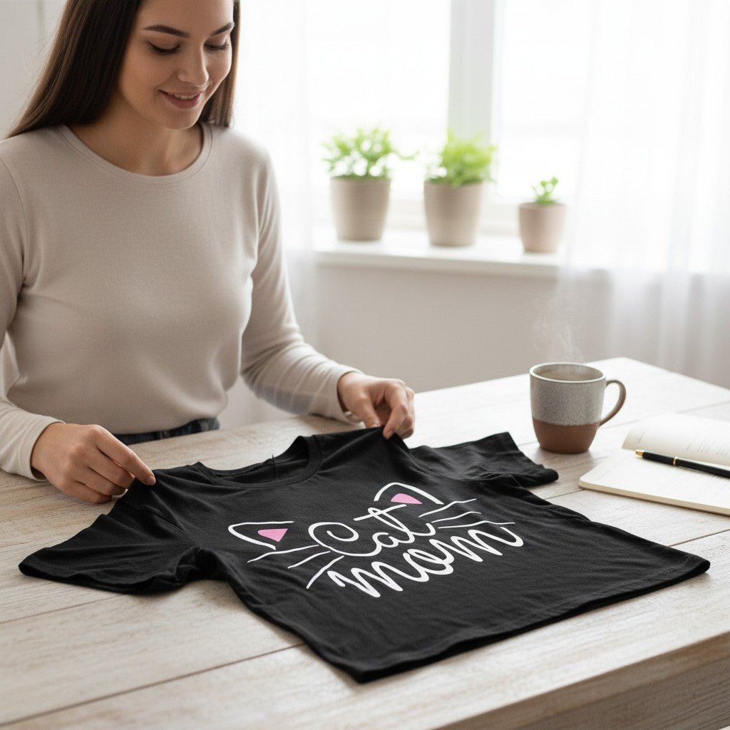 Cat Mom Graphic T-Shirt