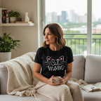 Cat Mom Graphic T-Shirt