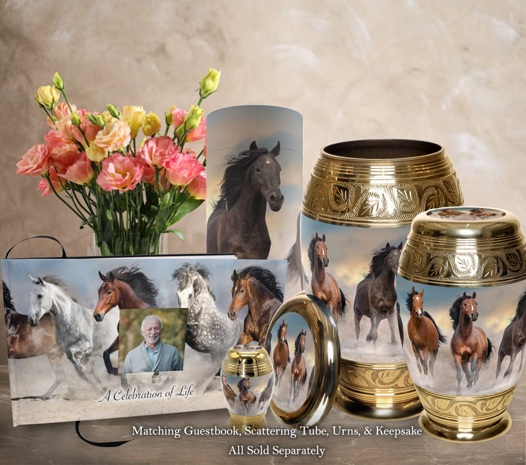 Wild Horse Keepsake Urns