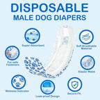 Male Dog Diapers Disposable
