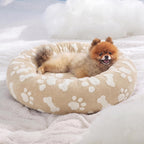 LE SURE Donut Dog Bed – 7 Sizes, 5 Patterns