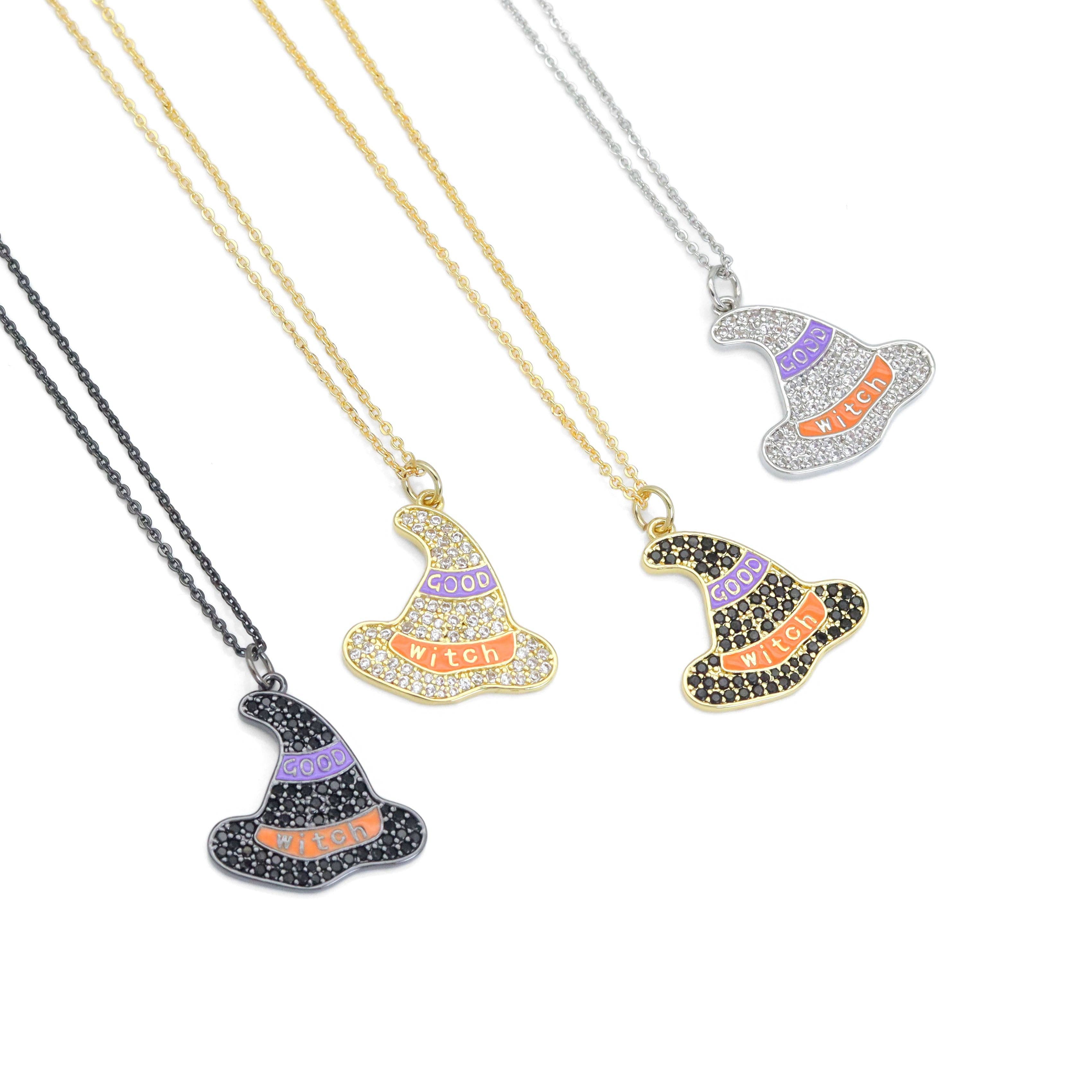Witch Hat Necklace