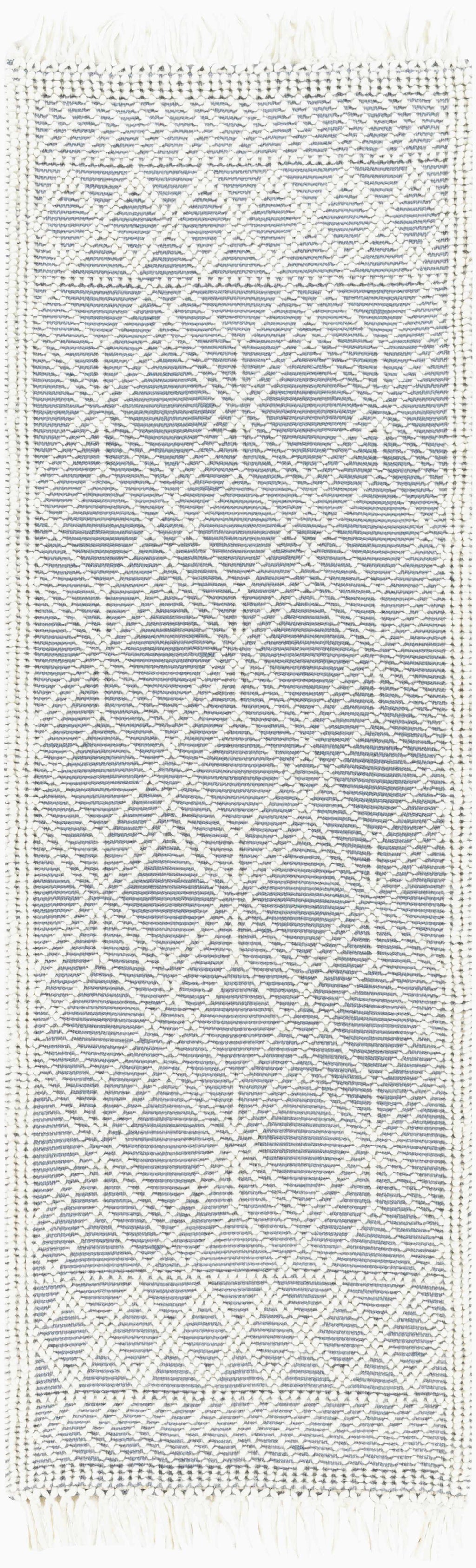 Ramsbury Denim Blue Wool Rug
