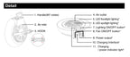 TRU De-LIGHT LiteBreeze LED Disc Fan