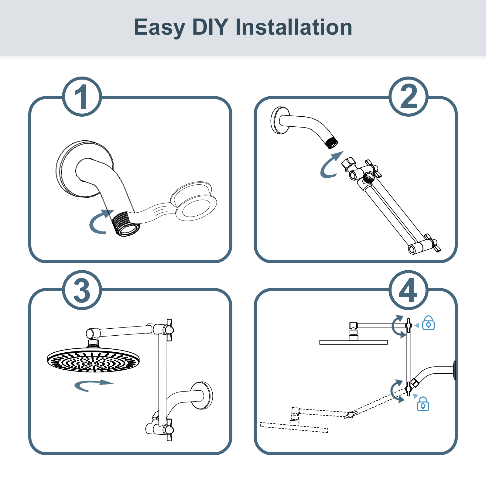 Shower Arm Extension