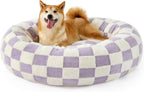 LE SURE Donut Dog Bed – 7 Sizes, 5 Patterns