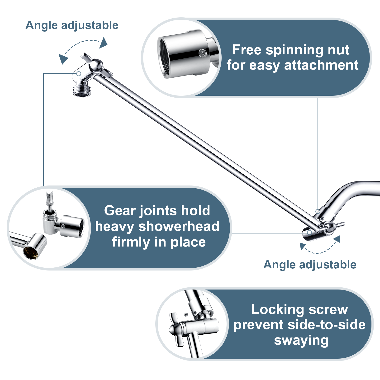 Shower Arm Extension