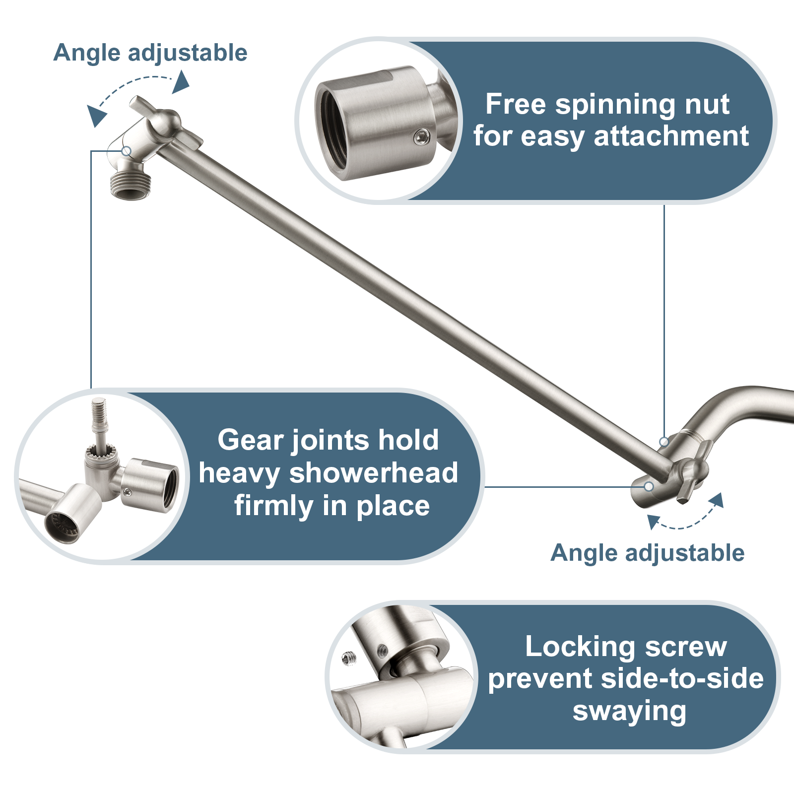 Shower Arm Extension