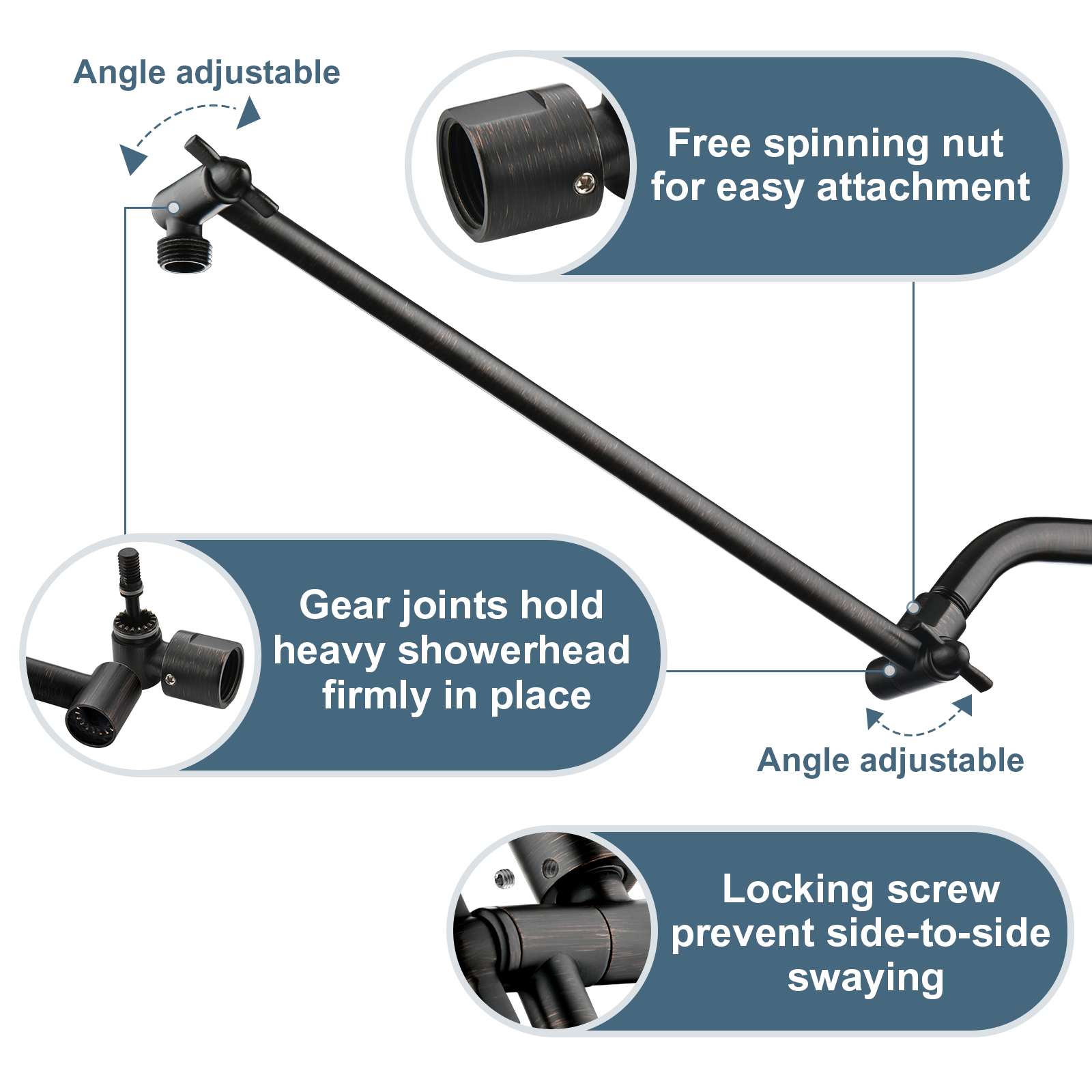 Shower Arm Extension