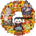 Halloween Holiday Door Wreath
