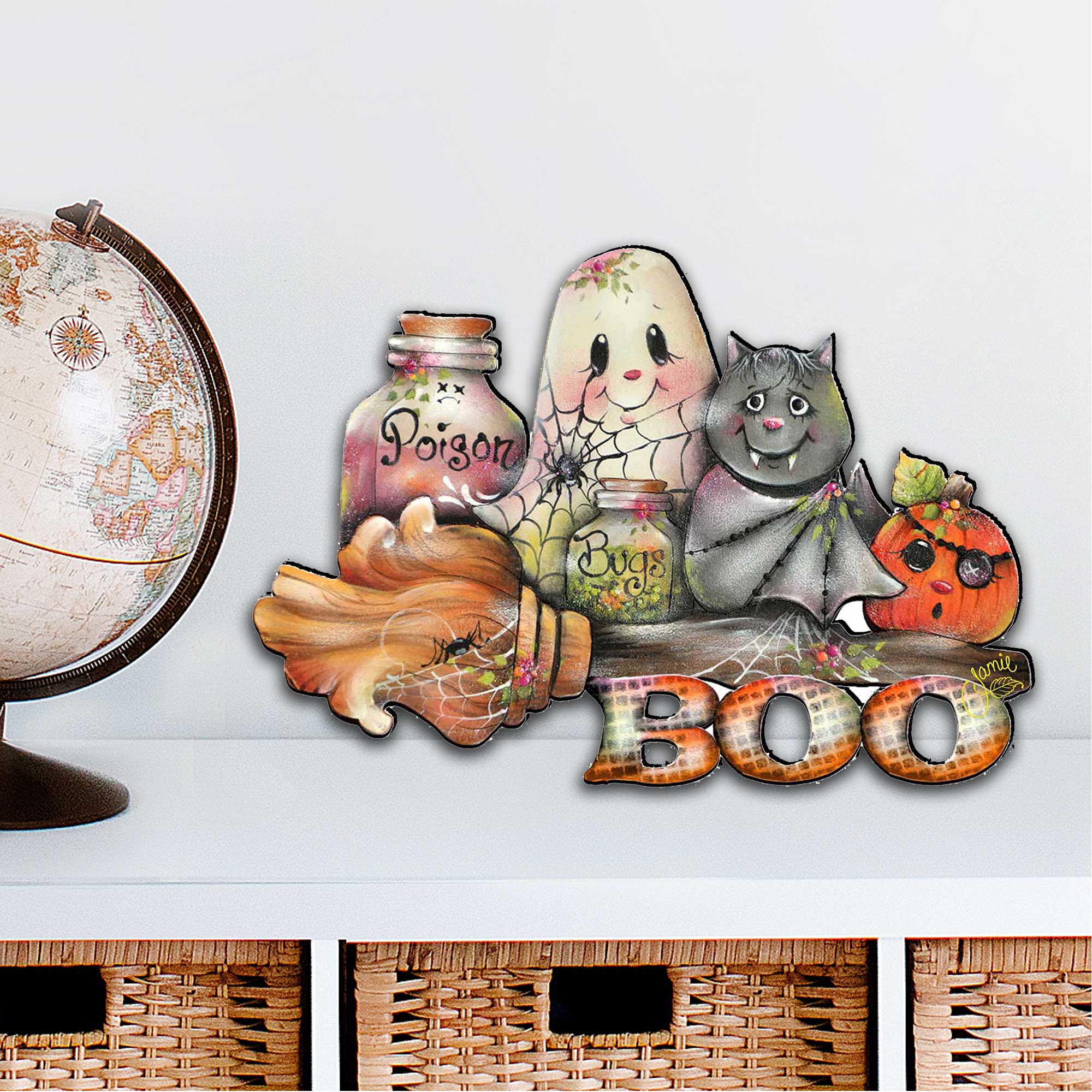 Halloween Door Decor