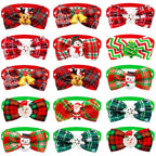 Pet Plaid Bow Tie