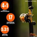 Fishing for Fun Round Baitcaster Reel