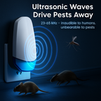 Ultrasonic Pest Repeller with Night Light for Indoor Use