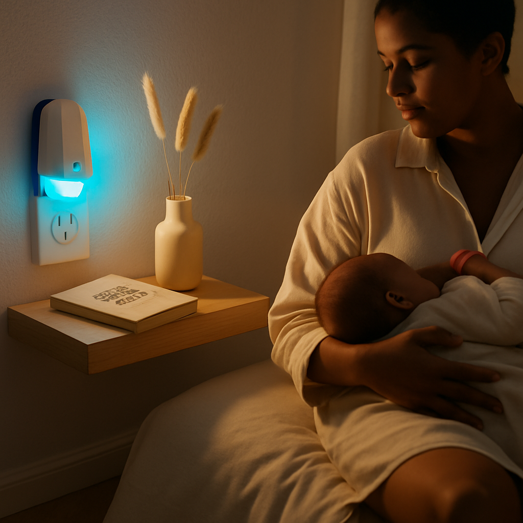 Ultrasonic Pest Repeller with Night Light for Indoor Use