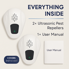 2 Pack Pest Control Device for Mosquitoes