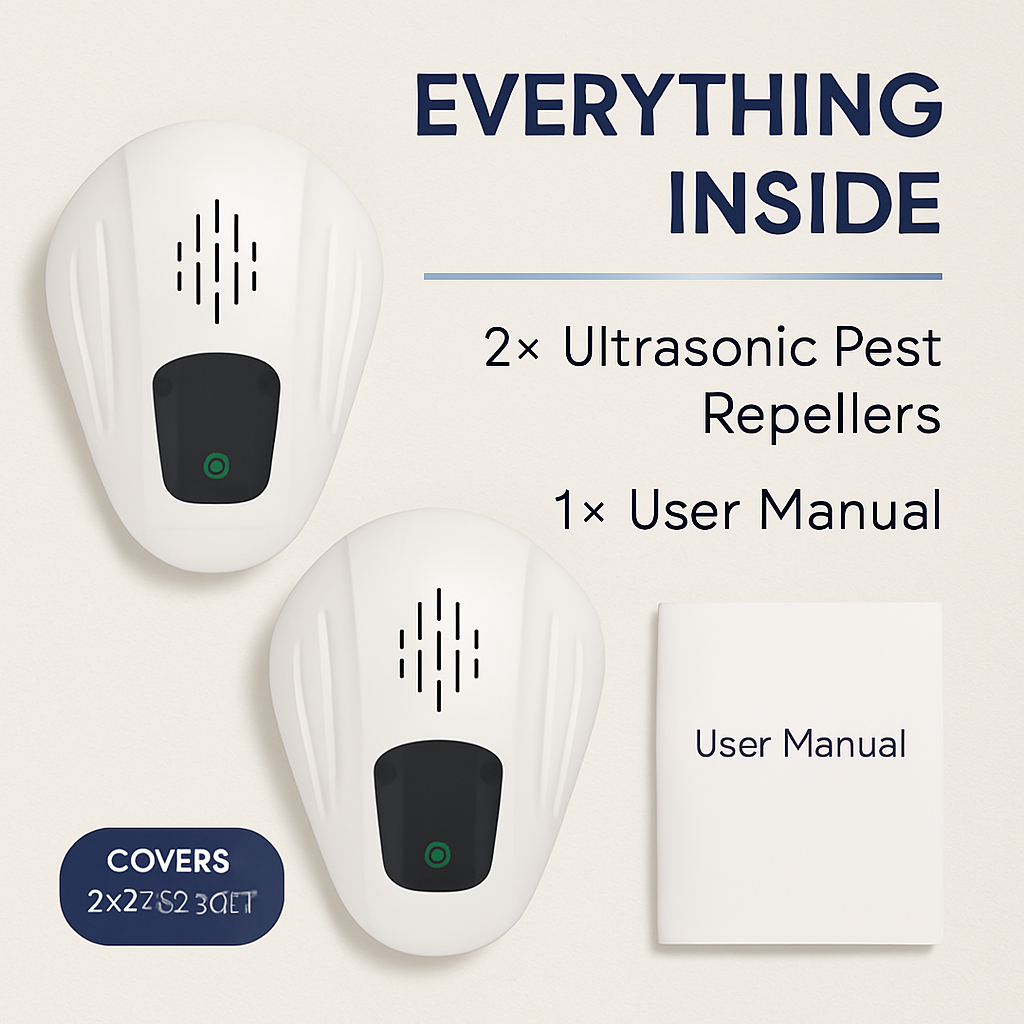 2 Pack Pest Control Device for Mosquitoes