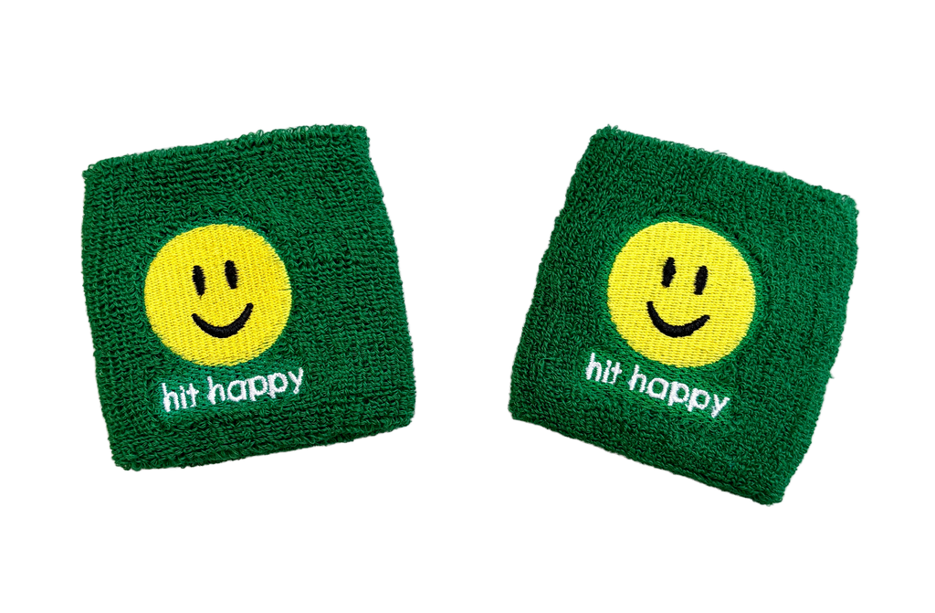 Hit Happy Tennis Wristbands