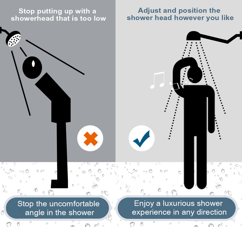 Shower Arm Extension