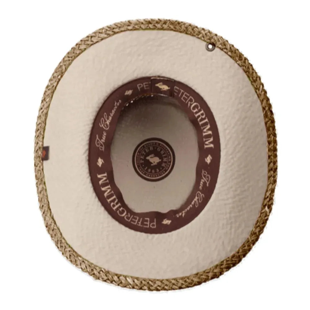 Seagrass Straw Gambler Golf Hat