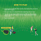 CHIP NN' HOLE Game Set - Cornhole Meets Golf