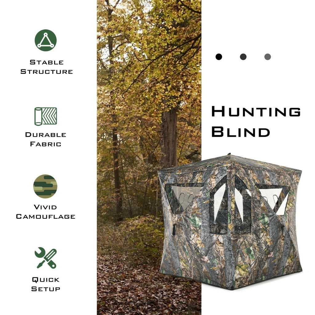 3 Person Portable Pop-Up Ground Tent