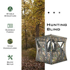 3 Person Portable Pop-Up Ground Tent