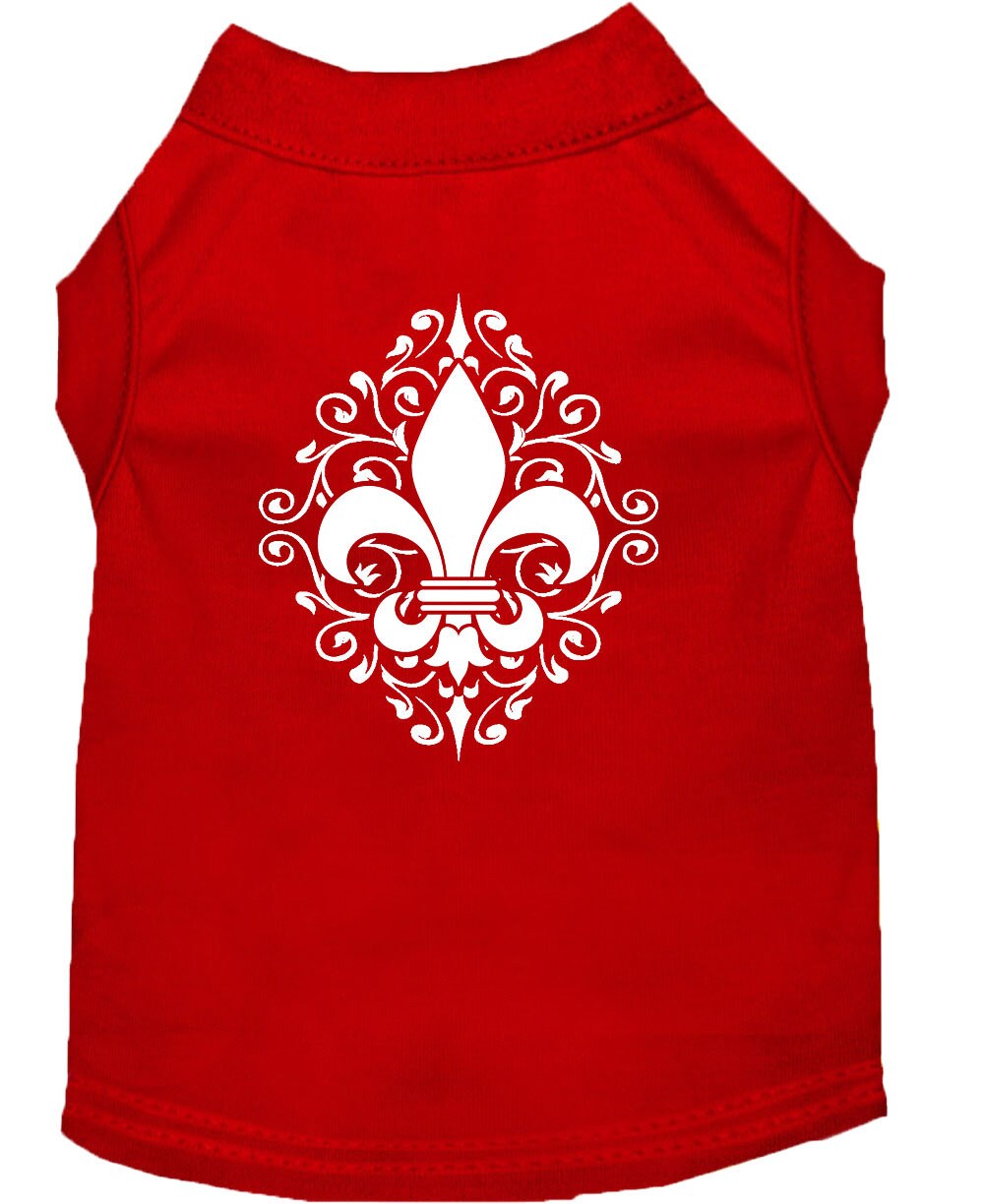 Pet Shirt "Henna Fleur De Lis"
