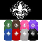 Pet Shirt "Henna Fleur De Lis"