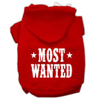 Pet Hoodie "Most Wanted"