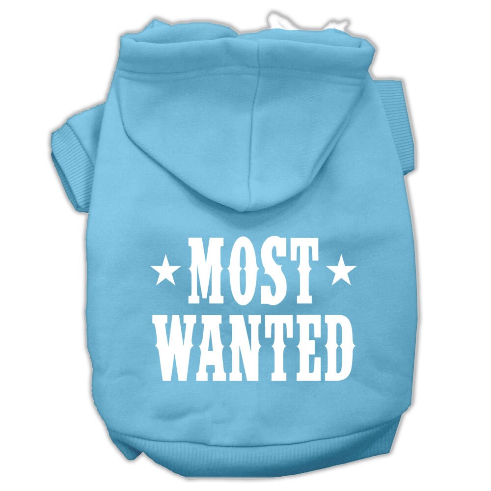 Pet Hoodie "Most Wanted"