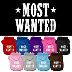 Pet Hoodie "Most Wanted"