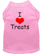 Pet Shirt "I Love Treats"