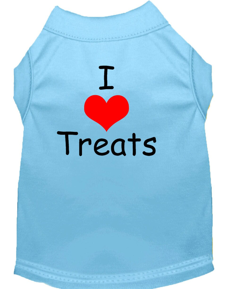 Pet Shirt "I Love Treats"