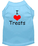 Pet Shirt "I Love Treats"