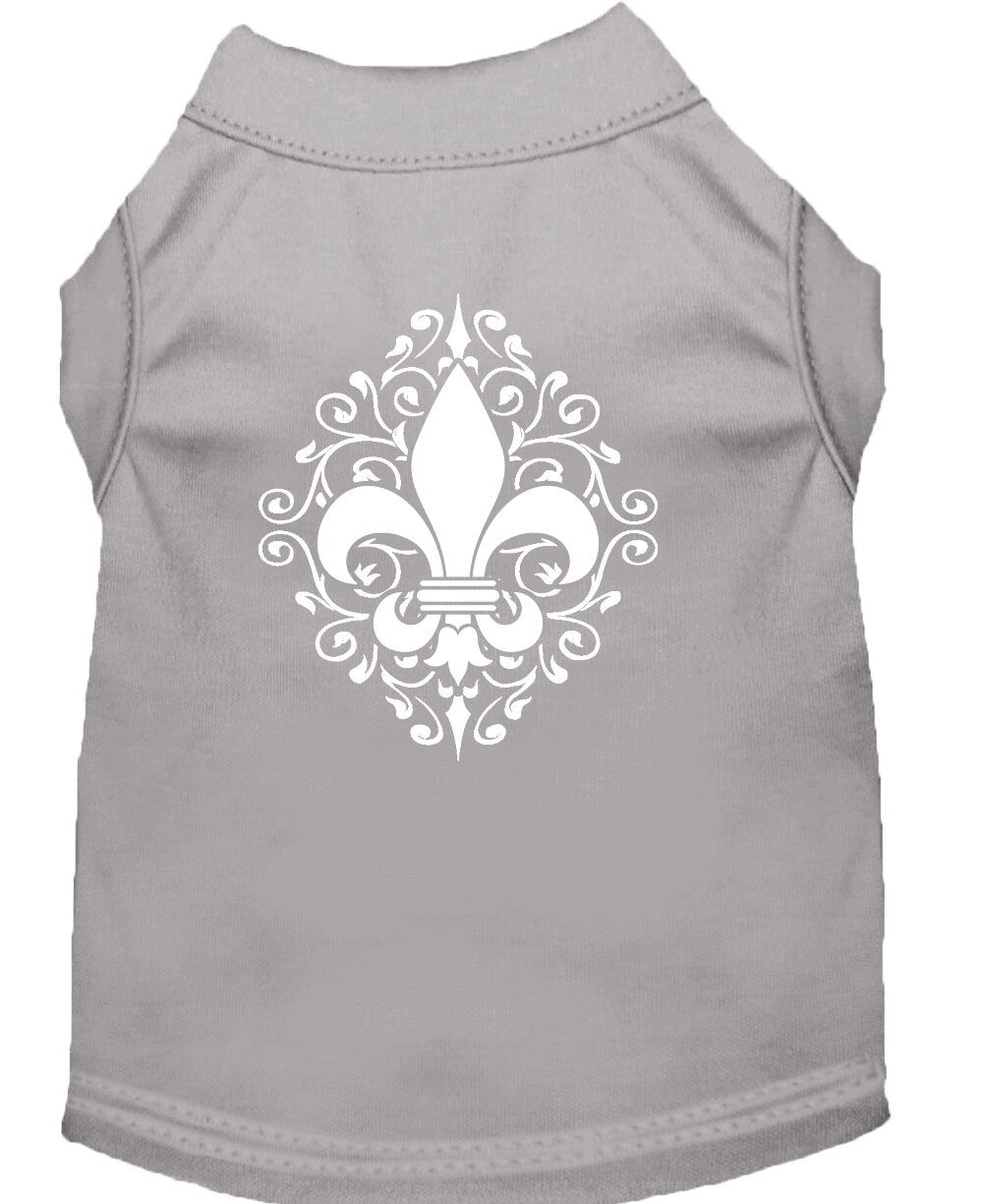 Pet Shirt "Henna Fleur De Lis"