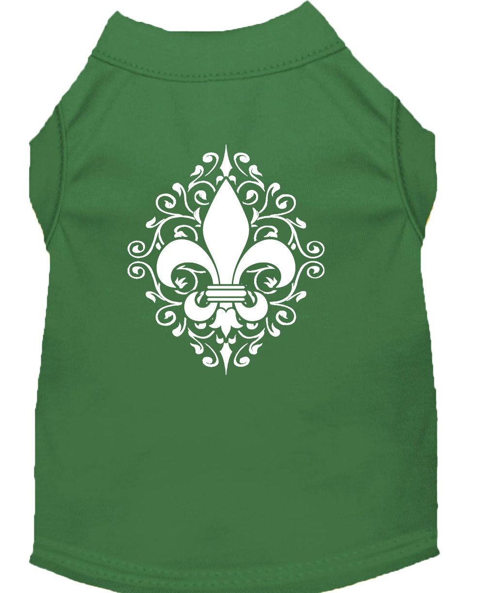 Pet Shirt "Henna Fleur De Lis"