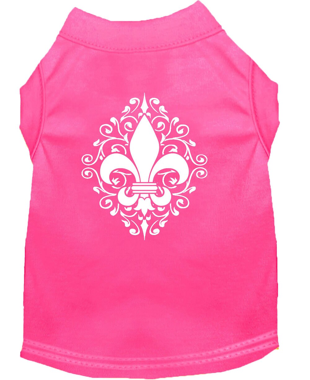 Pet Shirt "Henna Fleur De Lis"