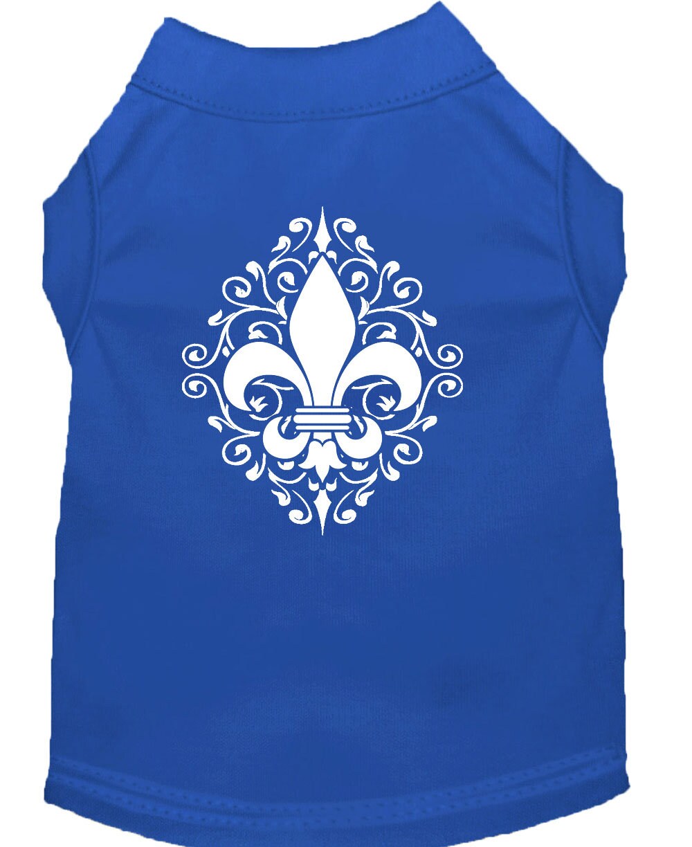 Pet Shirt "Henna Fleur De Lis"