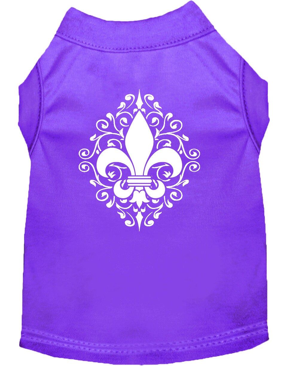 Pet Shirt "Henna Fleur De Lis"