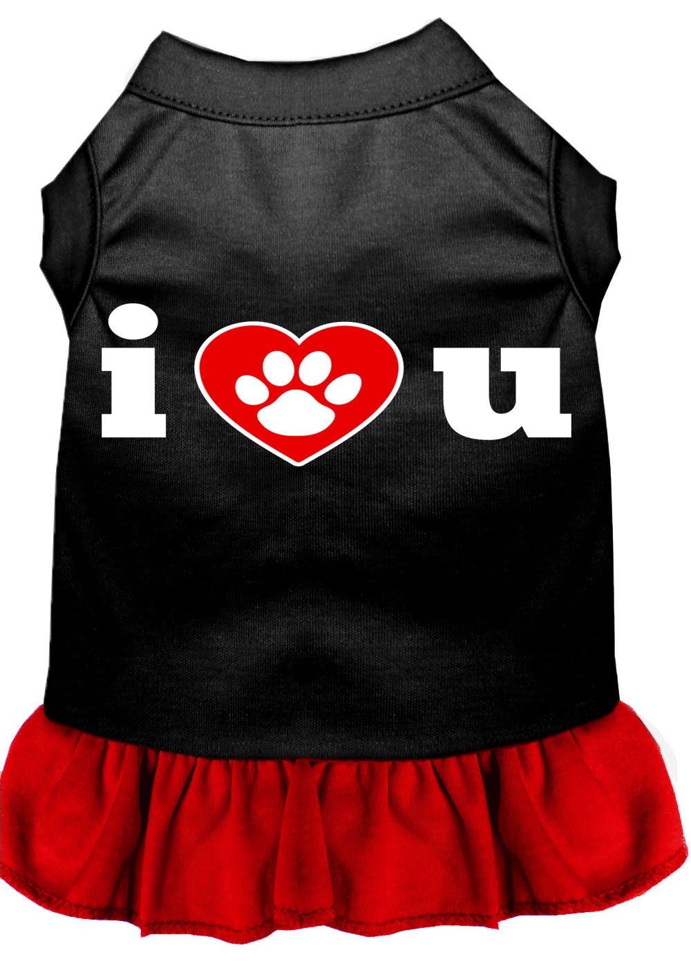 Pet Dress "I Heart You"