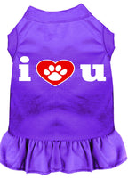 Pet Dress "I Heart You"