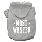 Pet Hoodie "Most Wanted"