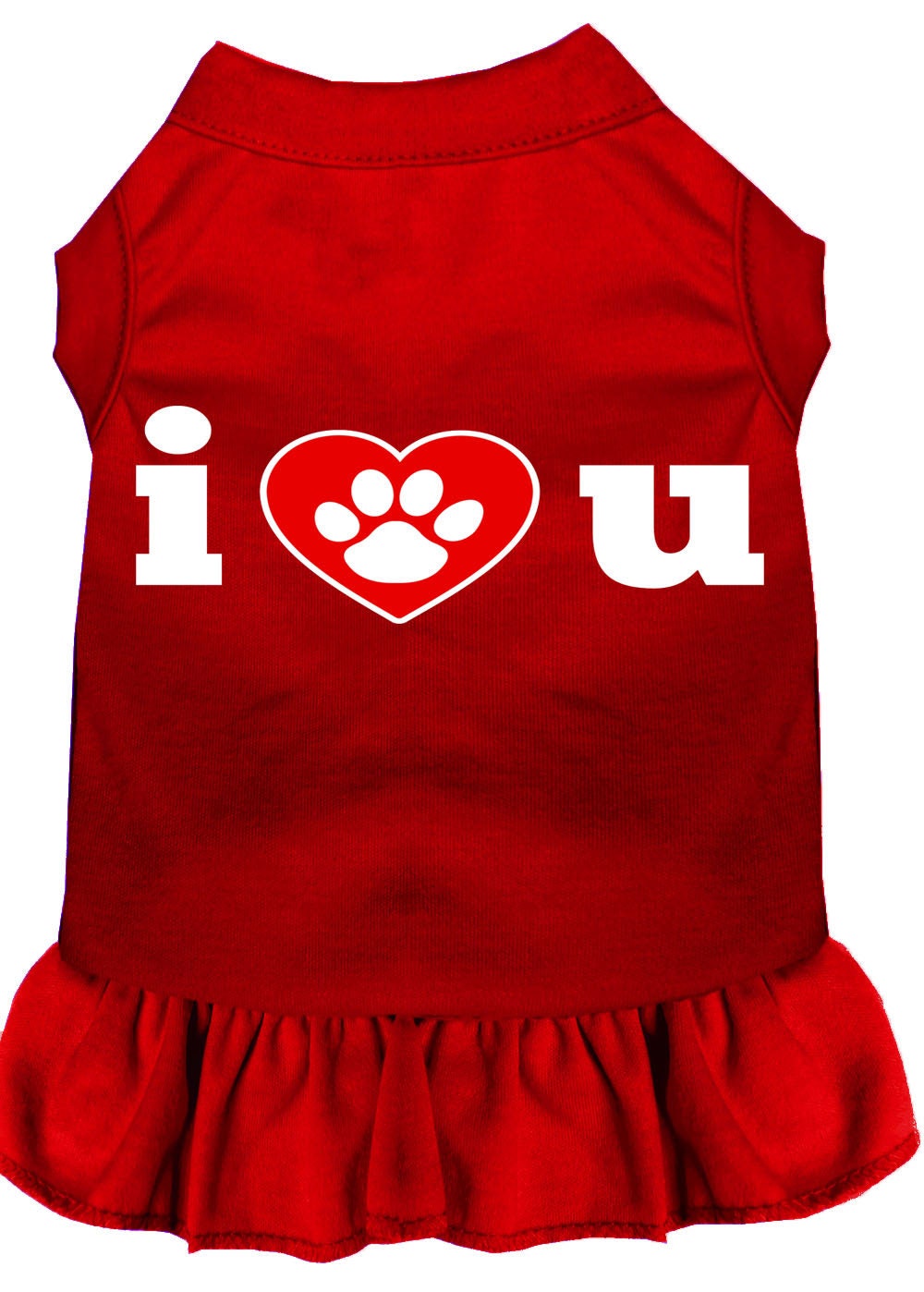 Pet Dress "I Heart You"